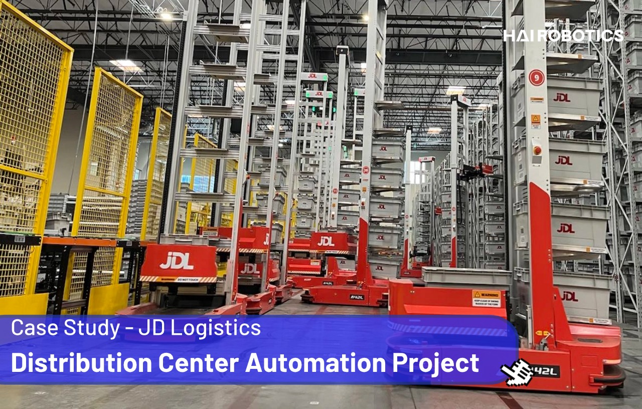 JD Logistics Maximizes Throughput and Operational Efficiencies with Hai Robotics' ASRS Solution