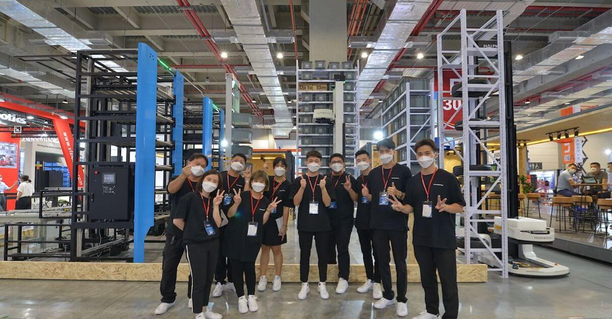haipick system at taipei logistics event