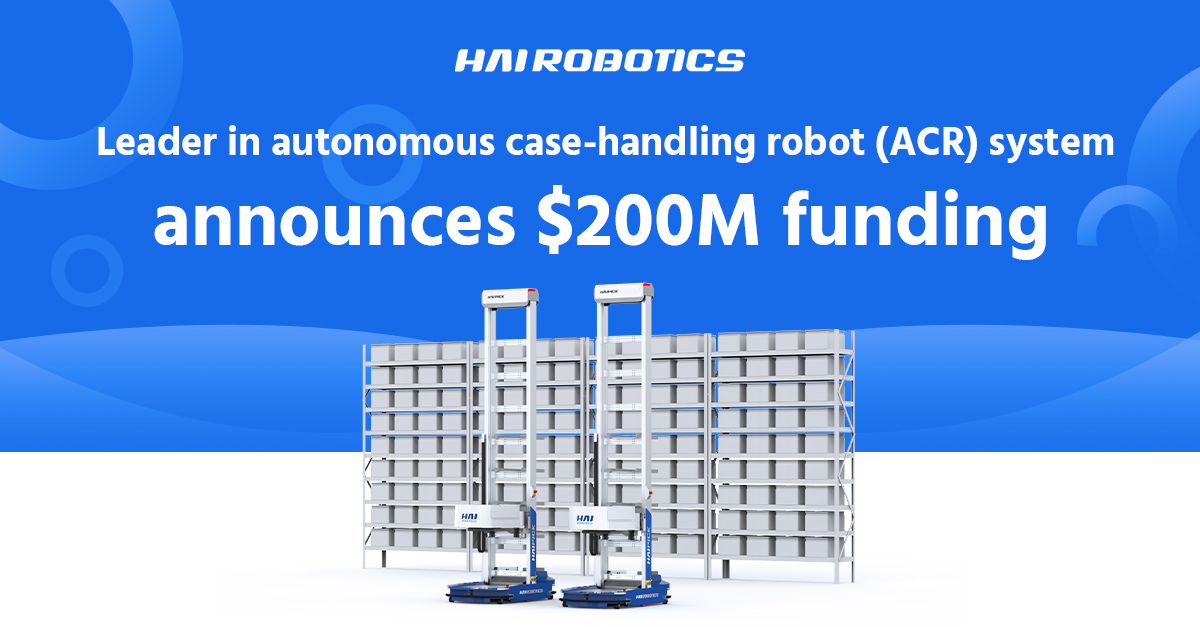 倉庫ロボットスタートアップのHAI ROBOTICSが2億ドルの資金を調達