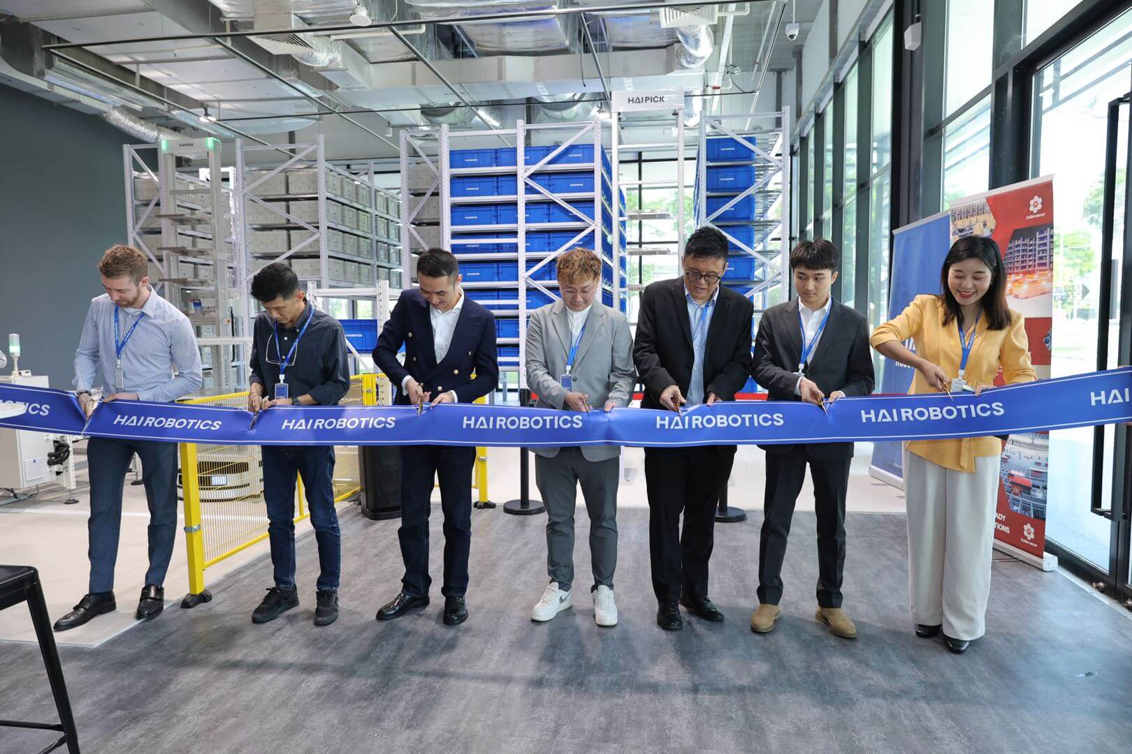 ハイ・ロボティクス、次世代の倉庫自動化を紹介するシンガポール・デモセンターを正式オープン
