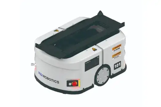 新開発の高速搬送AGV「K50」