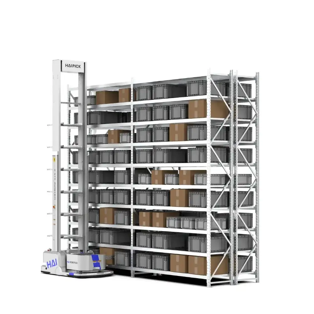 ラックとコンテナ