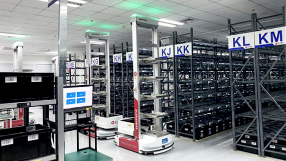 HAI ROBOTICS & Xinning Logistics Build Efficient SMT Electronics Supply Warehouse