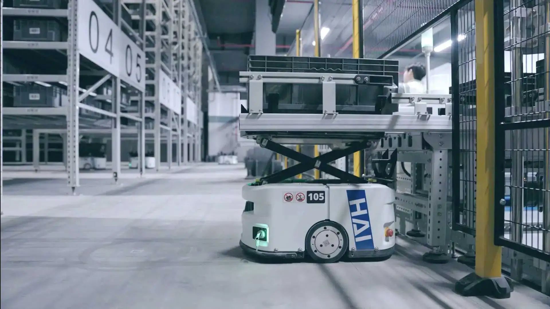 Rapid and Agile Transport with Companion AMRs
