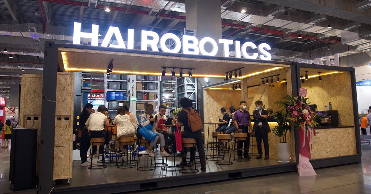 hairobotics at taipei logistics exhibition 2022