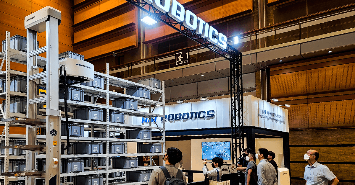 Hai Robotics Debuts at Warehouse Automation Expo in S. Korea