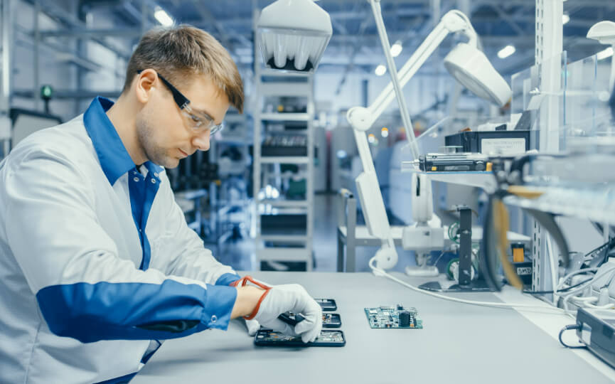 Electronics industry solution