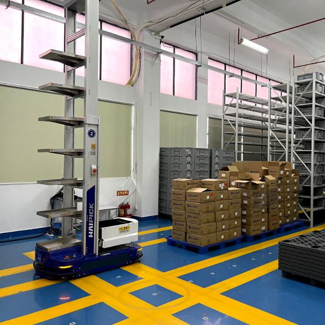 mobile lighting company lighting warehouse project