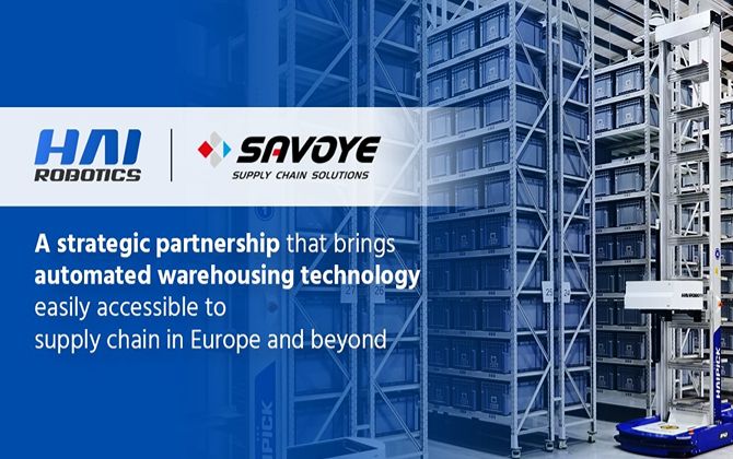 Teams Up with Savoye to Boost Smart Warehousing