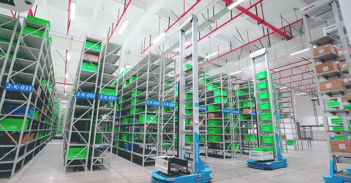 philips zhuhai intelligent manufacturing robot factory display