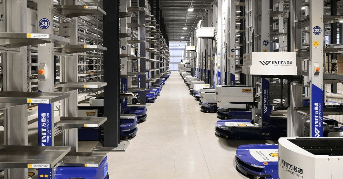 WINIT Crossborder Automated Warehouse Hai Robotics