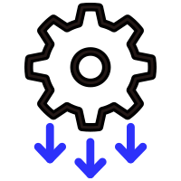 Low operational efficiency