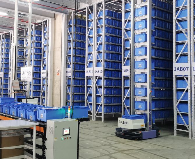 Tolead innovation logistics company clothing warehouse automation
