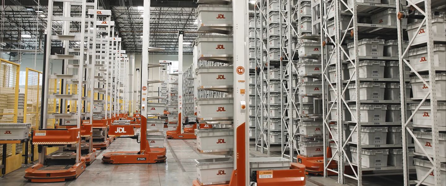 JD Logistics California Distribution Center Automation Hai Robotics