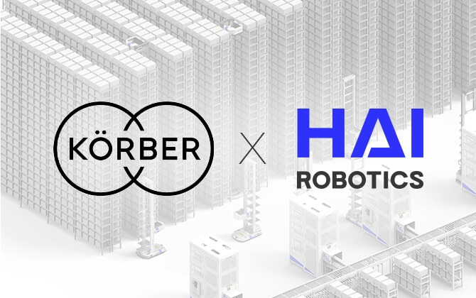 Körber and Hai Robotics Enter Strategic Partnership for Worldwide Distribution of Warehouse Robotics Systems