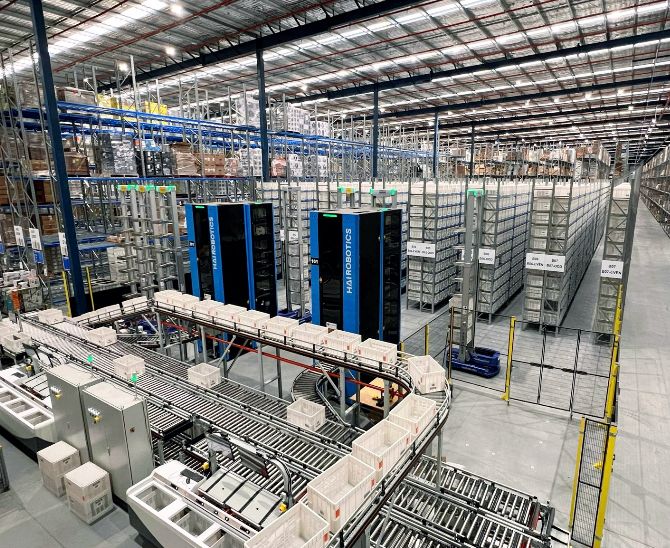 Harvey Norman Warehouse Automation Case