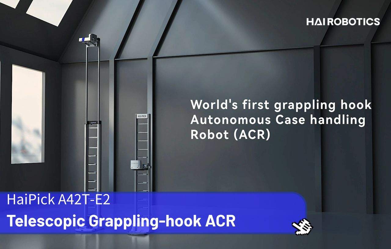 World's First Grappling-hook Autonomous Case-handling Robot (ACR)