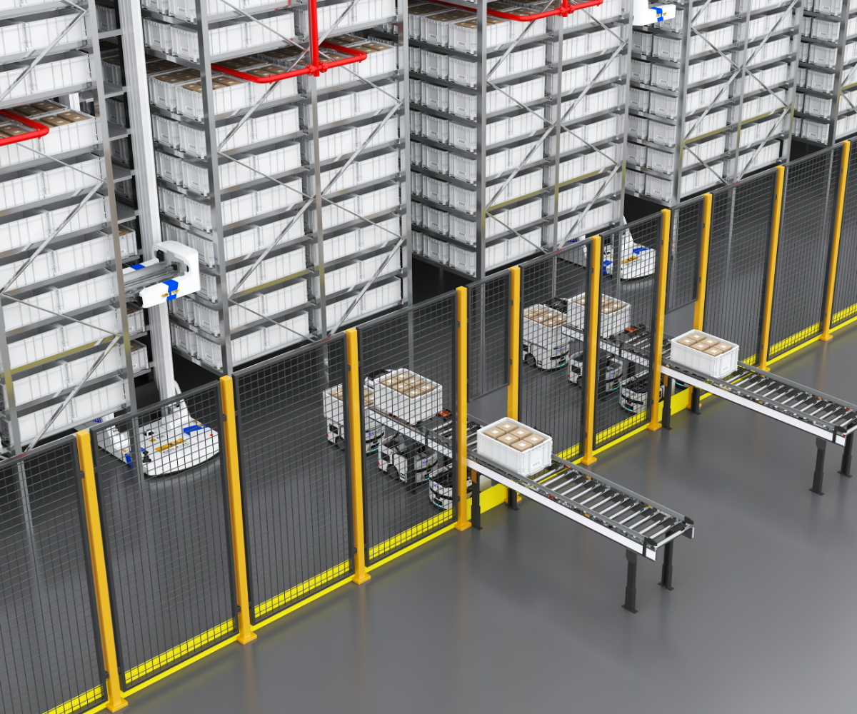 On-conveyor Picking Workstation
