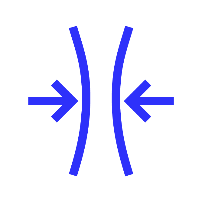 front-to-back gaps