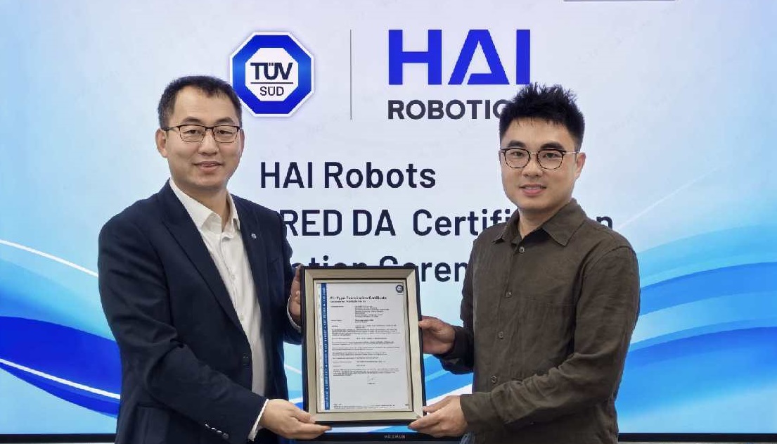 Hai Robotics Secures Radio Equipment Directive (RED) Articles 3.3(d) Compliance, Strengthening Cybersecurity for Automated Warehouses