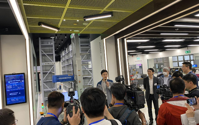 Bing at event hosted by The Hong Kong Polytechnic University