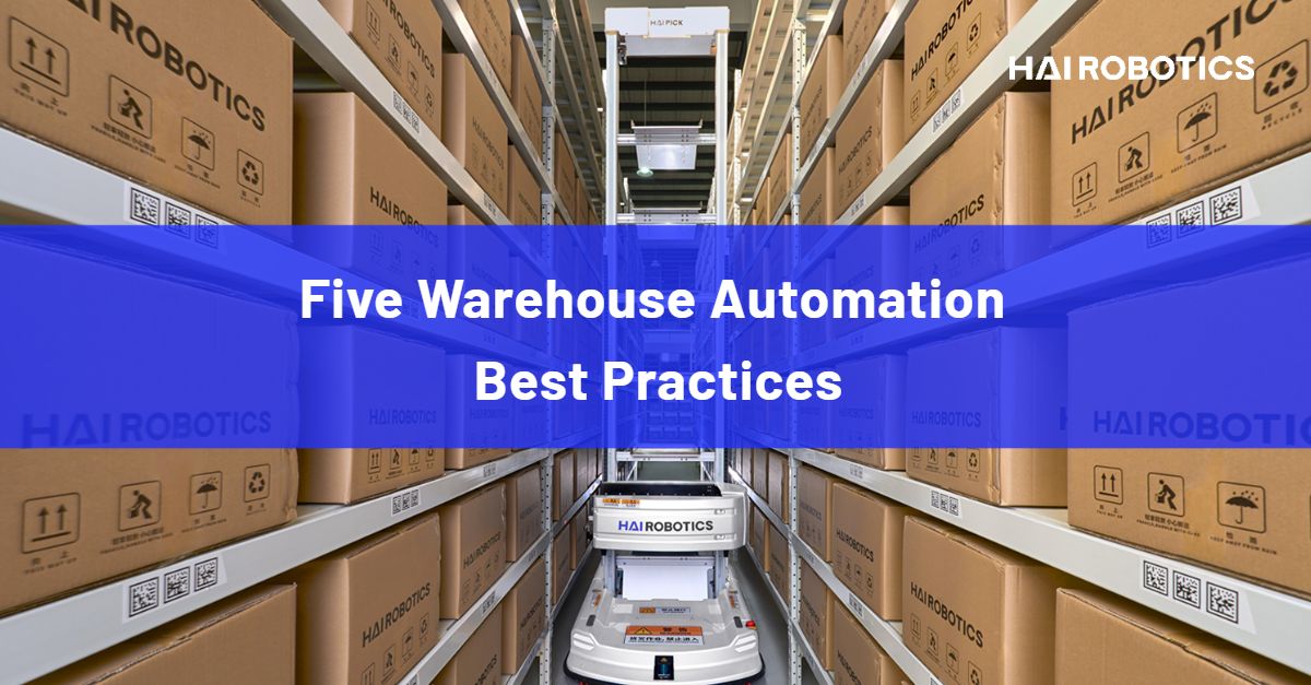 five warehouse automation best practices