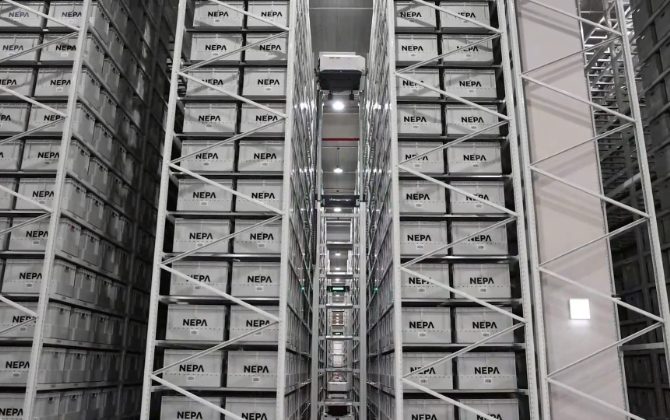 HaiPick System 3 in NEPA warehouse