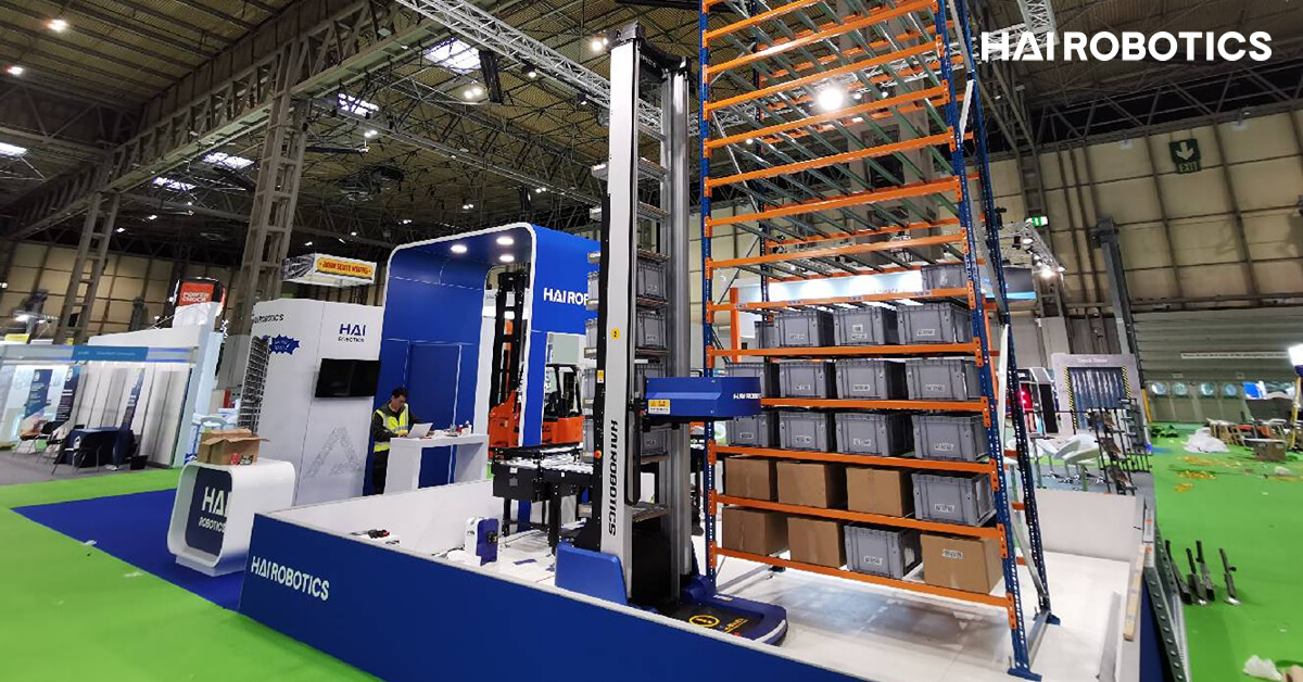 HaiPick Systems at Retail Supply Chain & Logistics Expo Hai Robotics