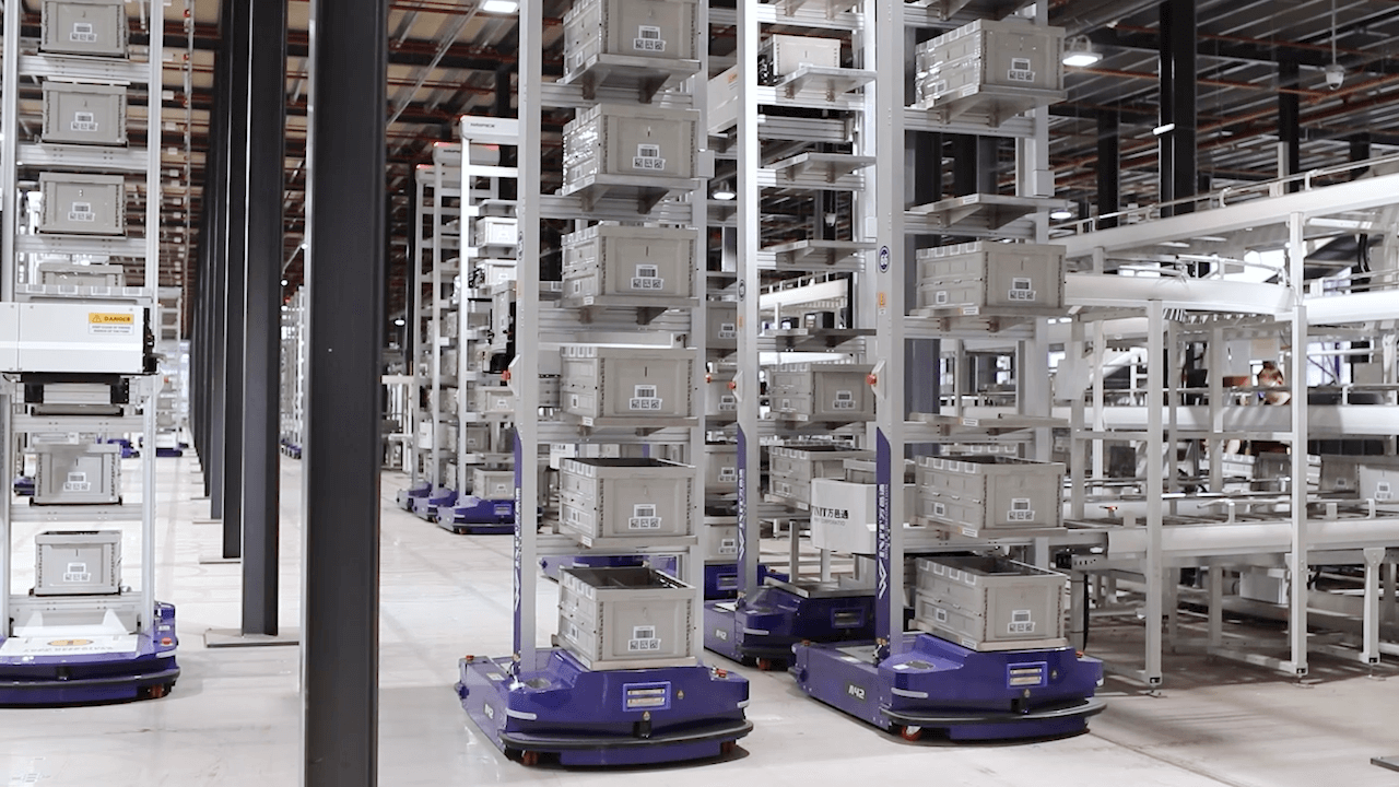 cross-border e-commerce warehouse automation project