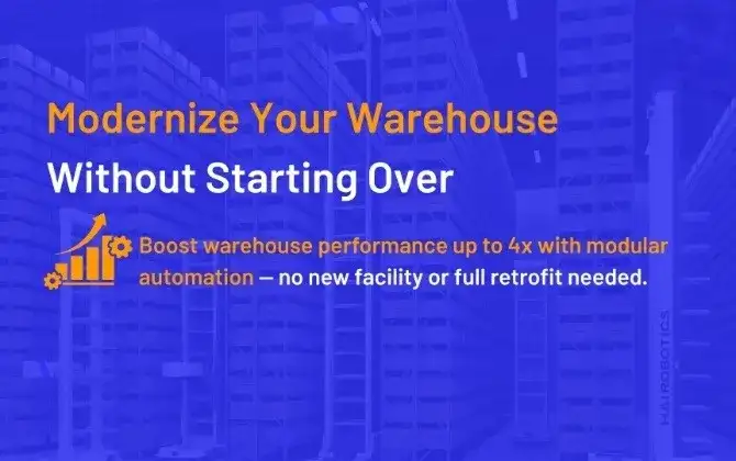 How to Modernize Your Warehouse Without Starting Over