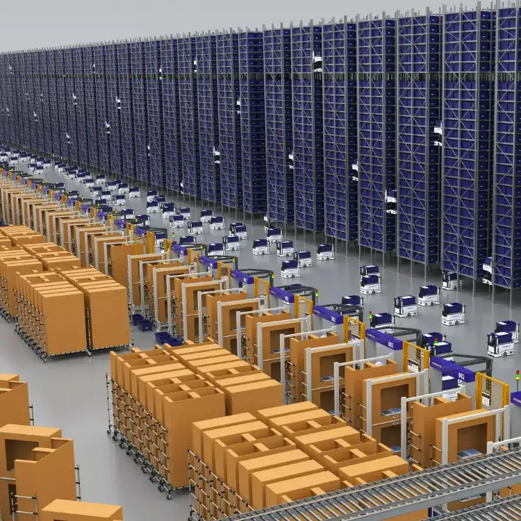 Hai Robotics selected to deliver the world's largest deployment of rack-climbing warehouse robots