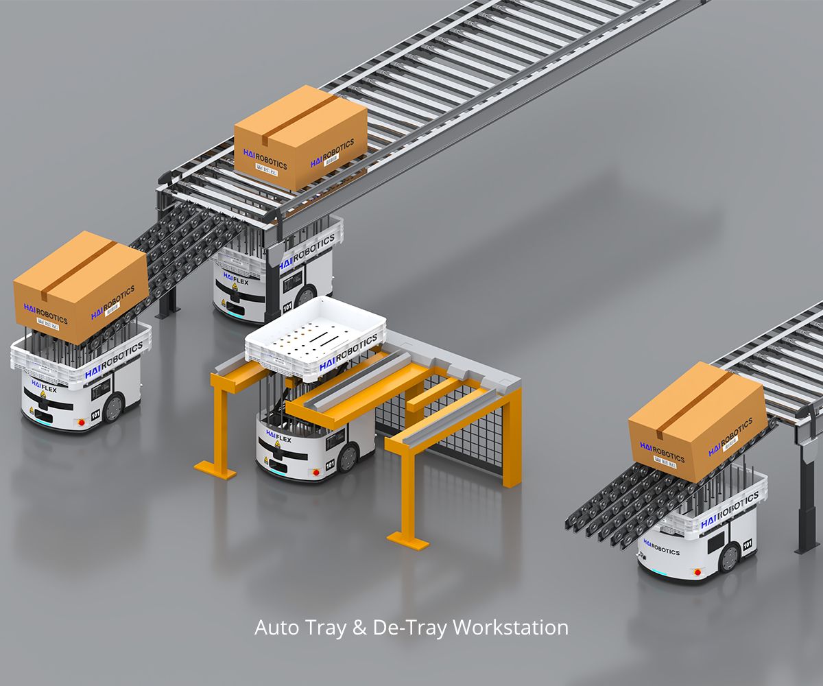 Auto Tray & De-Tray Workstation