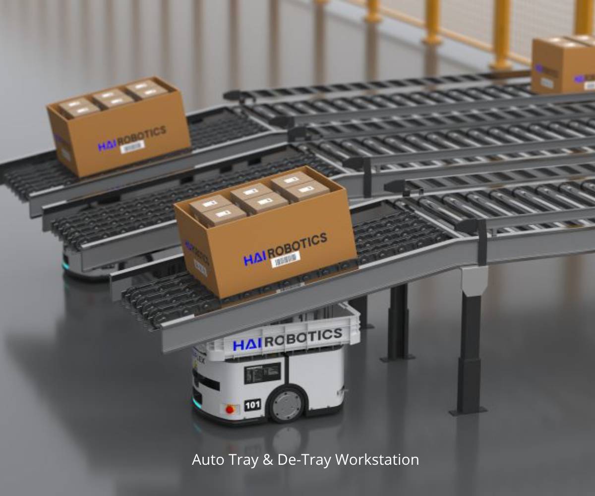 Auto Tray & De-Tray Workstation