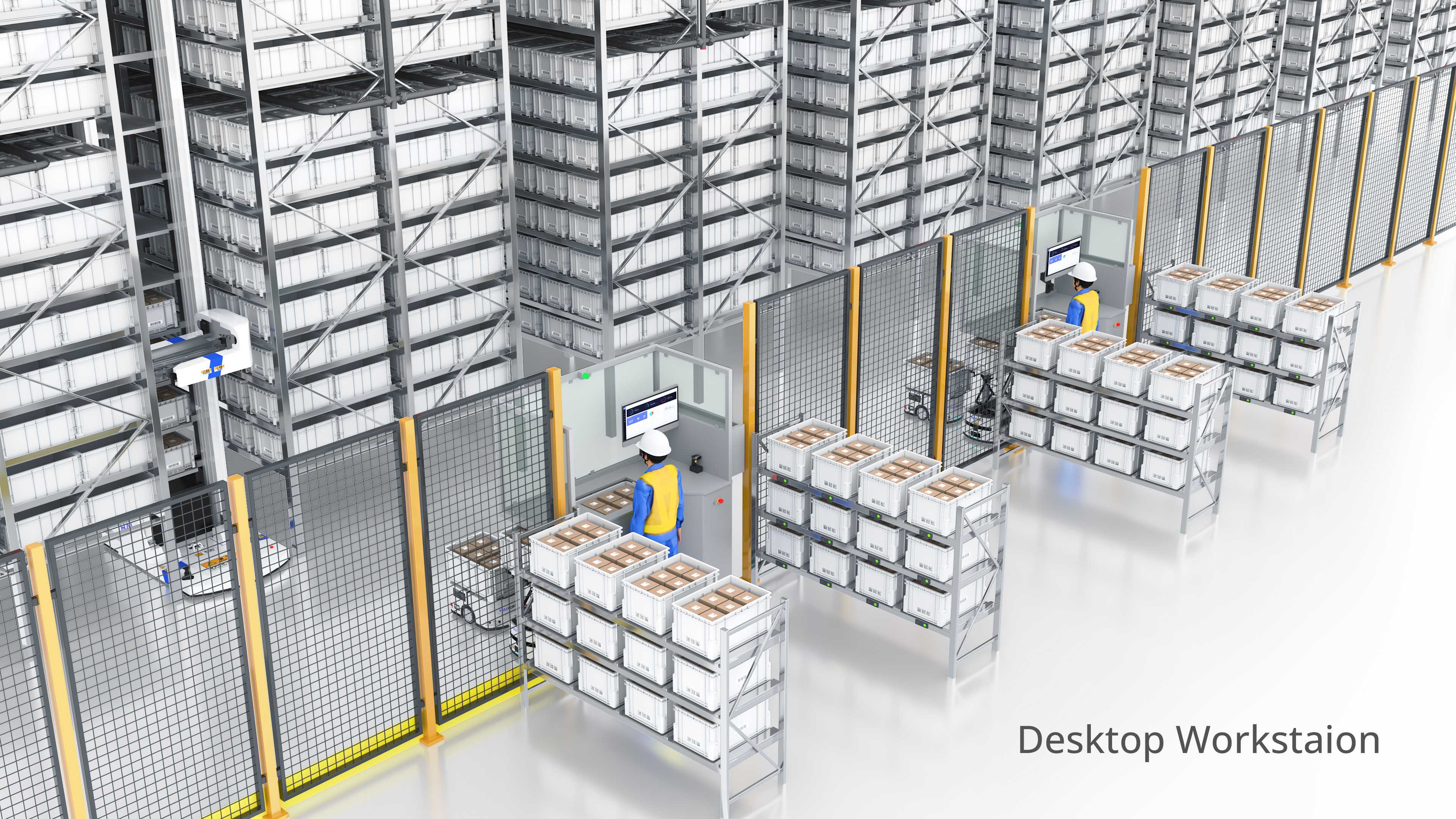 HaiPick System 3 Workstations