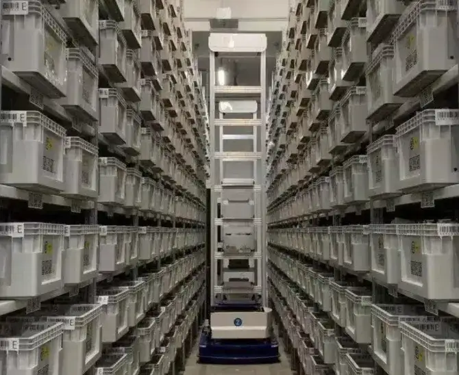 SF-DHL printer spare parts warehouse automation