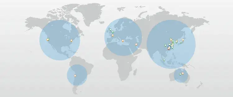 global locations